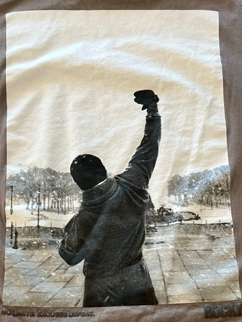 Rocky x Shoe Palace collaboration graphic t-shirt Size L-279